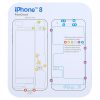 Magnetic Memory Screws Mat for iPhone XR & iPhone XS & iPhone XS Max & iPhone X & 8 & 8 Plus & 7 & 7 Plus & 6s Plus & 6s & 6 & 6 Plus, Size: 17.8cm x 15.9cm - Image 11