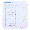Magnetic Memory Screws Mat for iPhone XR & iPhone XS & iPhone XS Max & iPhone X & 8 & 8 Plus & 7 & 7 Plus & 6s Plus & 6s & 6 & 6 Plus, Size: 17.8cm x 15.9cm - Image 9
