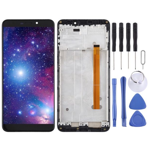 Original LCD Screen for Ulefone P6000 Plus with Digitizer Full Assembly (Black)