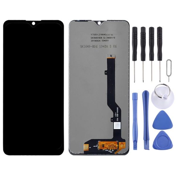 OEM LCD Screen for ZTE Blade 20 Smart / V1050 with Digitizer Full Assembly (Black) - Image 2