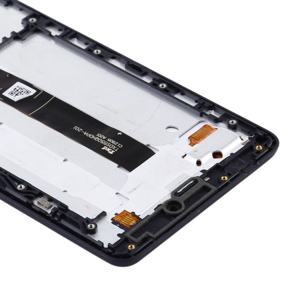 TFT LCD Screen for Nokia 2.1 Digitizer Full Assembly with Frame (Black) - Image 5