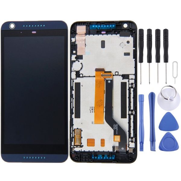 TFT LCD Screen for HTC Desire 626 Digitizer Full Assembly with Frame (Dark Blue)