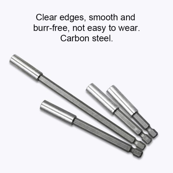 3 in 1 1 / 4 Electric Batch Head High Magnetism Connecting Rod Pistol Drill Extension Rod Sleeve Fast Turning Joint, Length: 60 / 100 / 150mm - Image 5