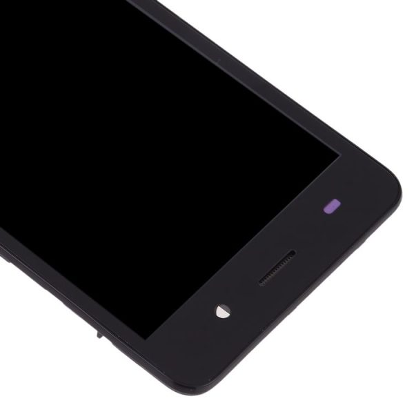 TFT LCD Screen for Wiko Lenny 3 Digitizer Full Assembly with Frame (Black) - Image 4