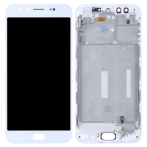 TFT LCD Screen for Vivo X9 / X9s Digitizer Full Assembly with Frame (White) - Image 3