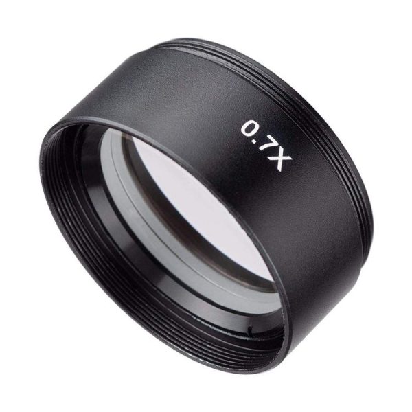 Stereo Microscopes Auxiliary Objective Lens Barlow Lens Magnifier 0.7X WD165 - Image 5