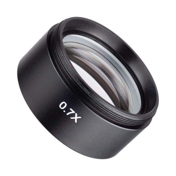Stereo Microscopes Auxiliary Objective Lens Barlow Lens Magnifier 0.7X WD165 - Image 6