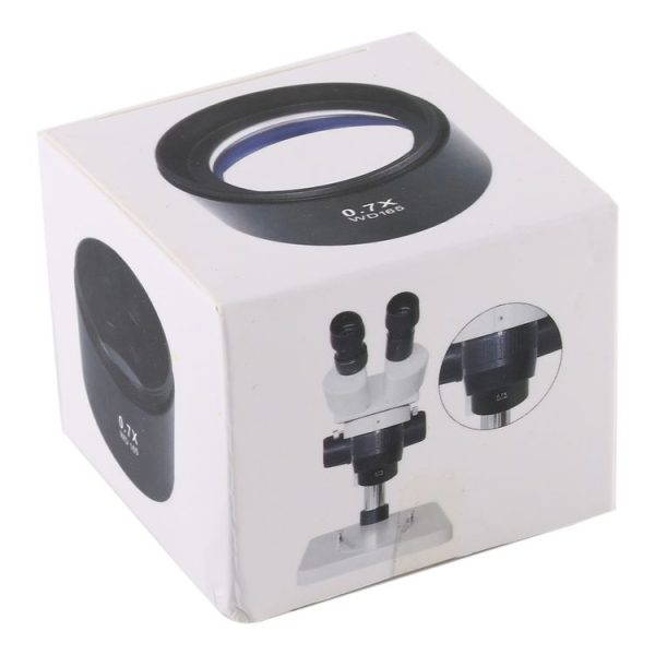 Stereo Microscopes Auxiliary Objective Lens Barlow Lens Magnifier 0.7X WD165 - Image 7