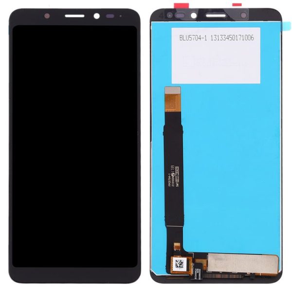 TFT LCD Screen for Wiko View with Digitizer Full Assembly (Black) - Image 3