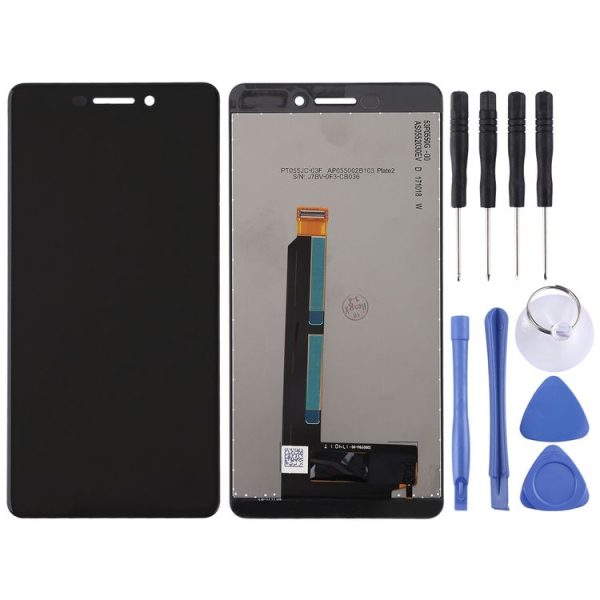 TFT LCD Screen for Nokia 6 2018 / 6.1 SCTA-1043 TA-1045 TA-1050 TA-1054 TA-1068 with Digitizer Full Assembly (Black) - Image 2