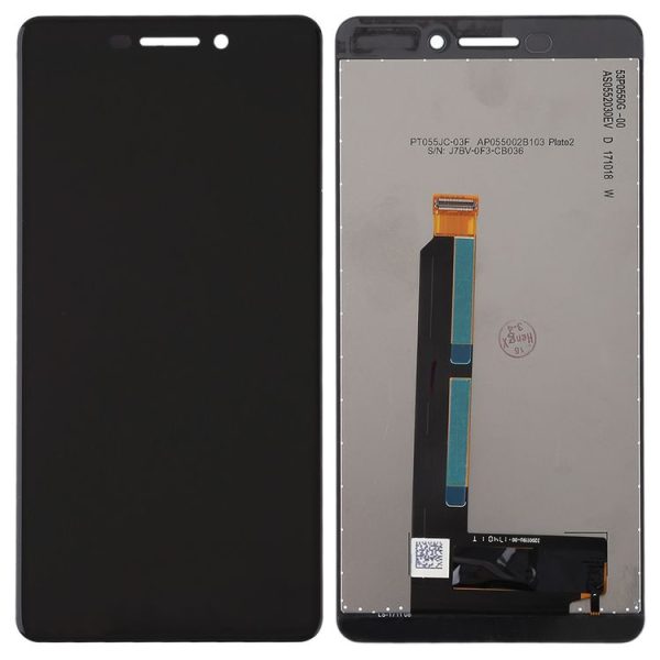 TFT LCD Screen for Nokia 6 2018 / 6.1 SCTA-1043 TA-1045 TA-1050 TA-1054 TA-1068 with Digitizer Full Assembly (Black) - Image 3