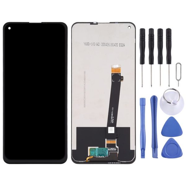 Original LCD Screen for HTC U20 5G with Digitizer Full Assembly (Black) - Image 2