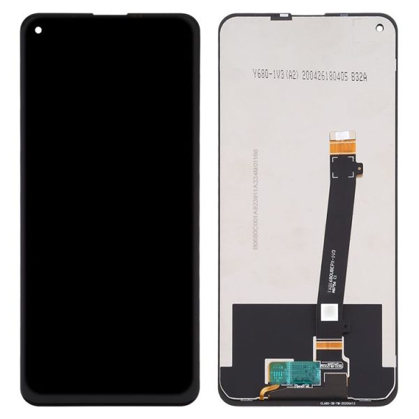 Original LCD Screen for HTC U20 5G with Digitizer Full Assembly (Black) - Image 3