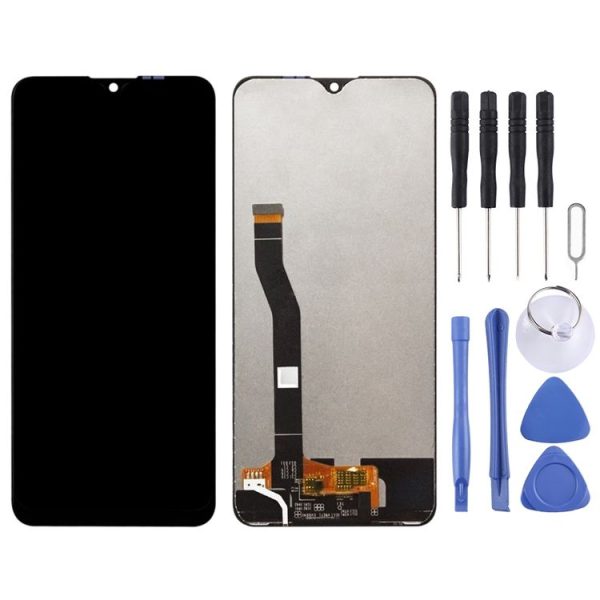 OEM LCD Screen for Lenovo Z5S (L78071) with Digitizer Full Assembly (Black) - Image 2