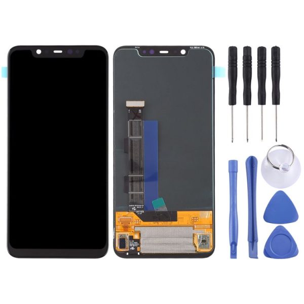 OEM OLED LCD Screen and Digitizer Full Assembly for Xiaomi Mi 8 (Black) - Image 2