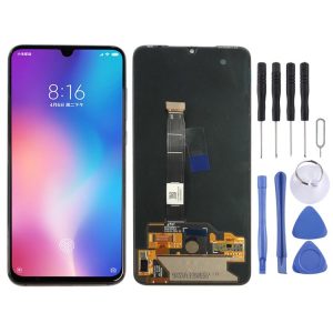 OLED LCD Screen for Xiaomi Mi 9 with Digitizer Full Assembly (Black)