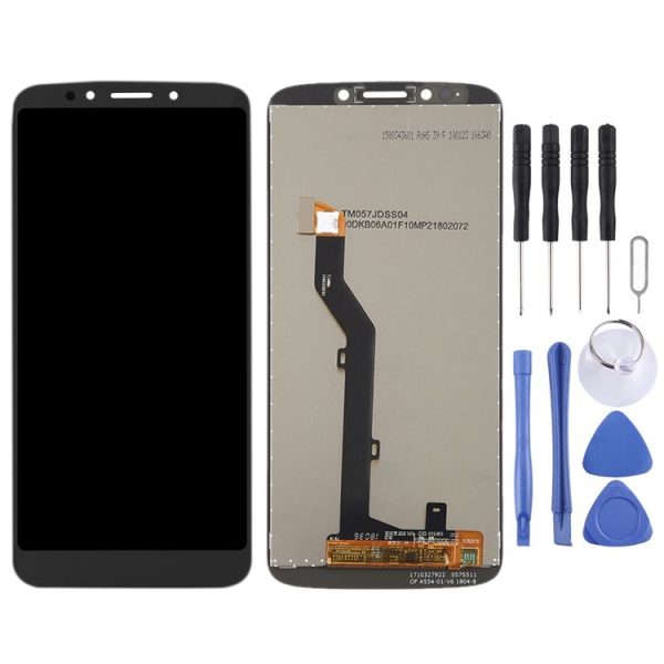 TFT LCD Screen for Motorola Moto G6 Play with Digitizer Full Assembly (Black) - Image 2