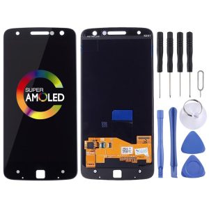 TFT LCD Screen for Motorola Moto Z Droid / Moto Z XT1650-01 XT1650-03 with Digitizer Full Assembly (Black)