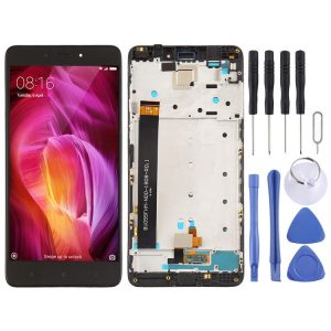 TFT LCD Screen for Xiaomi Redmi Note 4 Digitizer Full Assembly with Frame (Black)