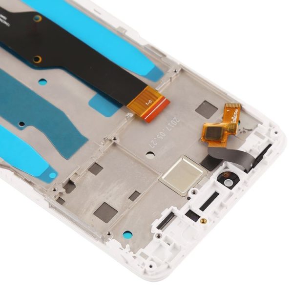 TFT LCD Screen for Xiaomi Redmi Note 4X Digitizer Full Assembly with Frame (White) - Image 4