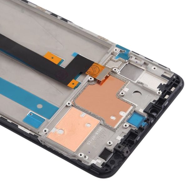 TFT LCD Screen for Xiaomi Mi Max 3 Digitizer Full Assembly with Frame (Black) - Image 4