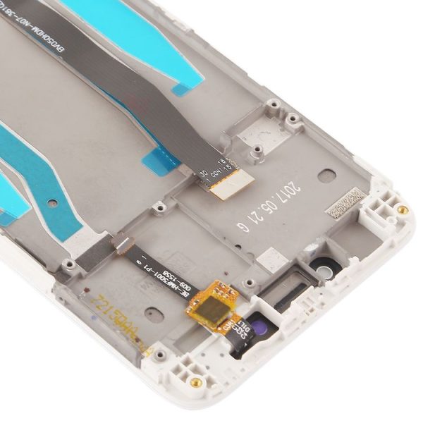 TFT LCD Screen for Xiaomi Redmi 4X Digitizer Full Assembly with Frame (White) - Image 4