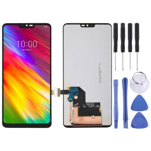 Original LCD Screen for LG G7 ThinQ / G710 G710EM G710PM G710VMP with Digitizer Full Assembly (Black)