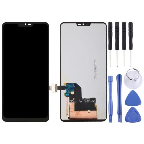 Original LCD Screen for LG G7 ThinQ / G710 G710EM G710PM G710VMP with Digitizer Full Assembly (Black) - Image 2