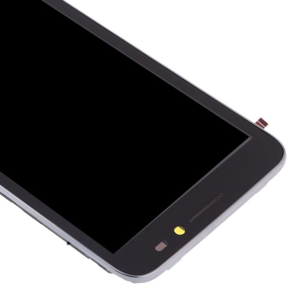 OEM LCD Screen for Lenovo A606 Digitizer Full Assembly with Frame (Black) - Image 4