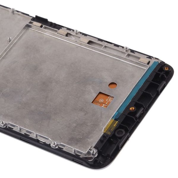 OEM LCD Screen for Lenovo A606 Digitizer Full Assembly with Frame (Black) - Image 5