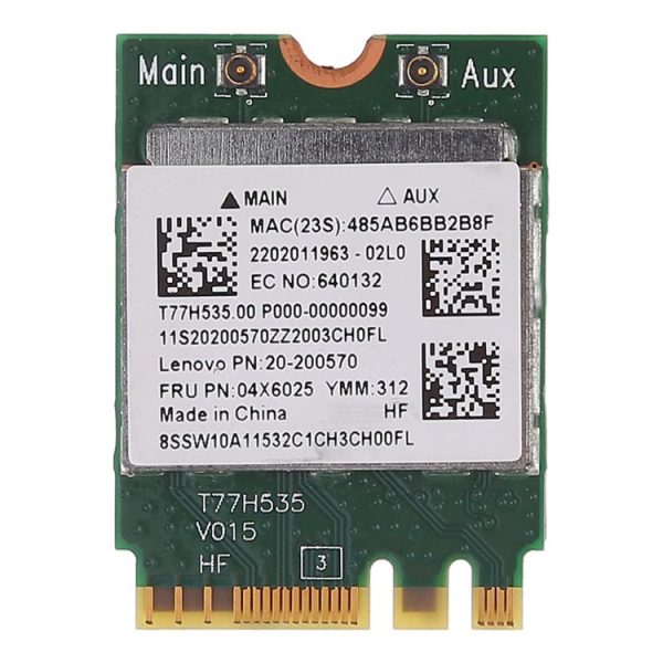 RTL8723BE 300Mbps 802.11n M2 NGFF Wireless Card Mini PCI E WiFi Adapter + Bluetooth 4.0 for Lenovo E450 E550 E555 Y50 04x6025