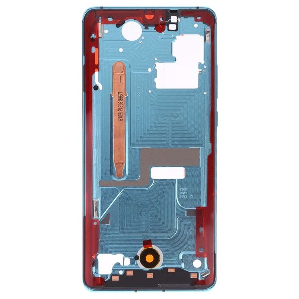 Front Housing LCD Frame Bezel Plate with Side Keys for Huawei P30 Pro (Twilight) - Image 3