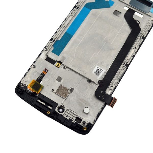 OEM LCD Screen for Lenovo K4 Note / A7010 Digitizer Full Assembly with Frame (White) - Image 5
