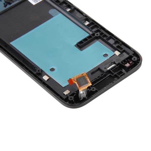 TFT LCD Screen for HTC Desire 310 Dual SIM Digitizer Full Assembly with Frame (Black) - Image 4