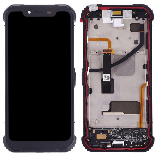 Original LCD Screen for Blackview BV9600 Pro Digitizer Full Assembly with Charging Port Board (Black) - Image 3