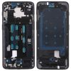 OnePlus 6T Front Housing LCD Frame Bezel with Side Key (Black)