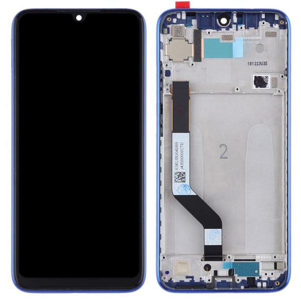 TFT LCD Screen for Xiaomi Redmi Note 7 / Redmi Note 7 Pro Digitizer Full Assembly with Frame (Blue) - Image 3