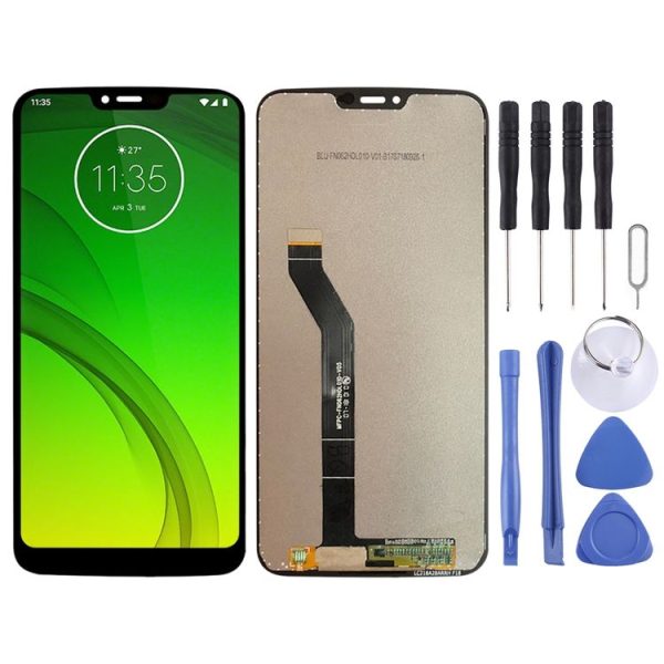 TFT LCD Screen for Motorola MOTO G7 Power, EU Version with Digitizer Full Assembly (Black)