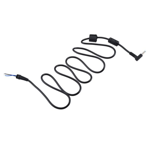 1.5m 4.5 x 3.0 mm Male Elbow 3-cores DC Power Charge Adapter Cable for HP Laptop - Image 2