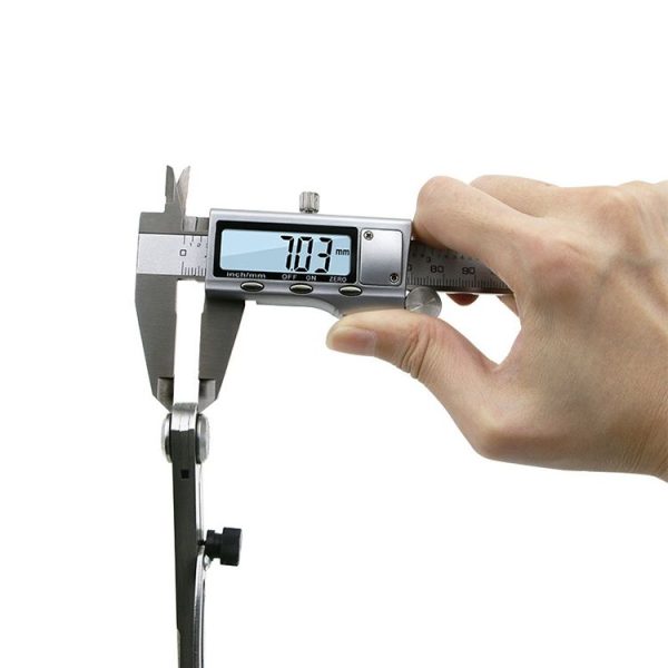 Carbon Steel Head Spacing Gauge Compasses Industrial Leather Side Liner Tool, Length: 126mm - Image 4
