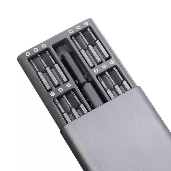 JAKEMY JM-8168 24 in 1 Precision Magnetic Screwdriver Kit with Deep Hole Screw Bits - Image 3