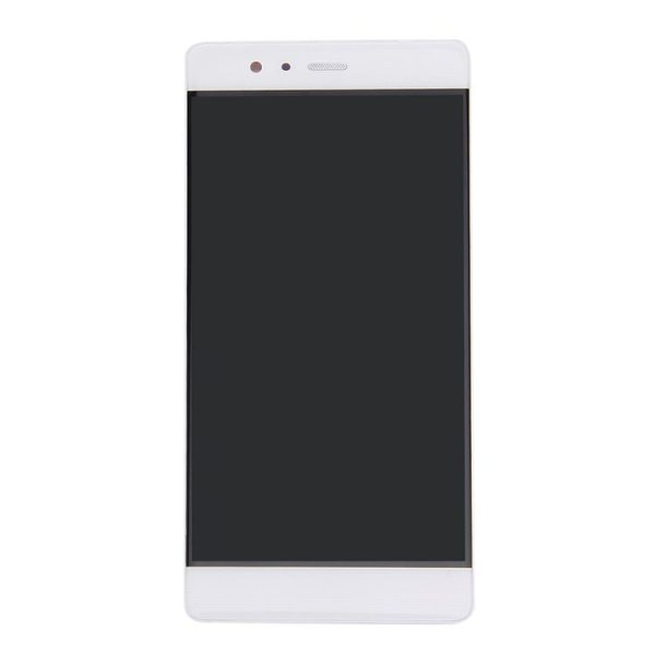 OEM LCD Screen for Huawei P9 Standard Version Digitizer Full Assembly with Frame (White) - Image 2