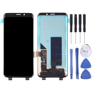 Original Super AMOLED LCD Screen for Galaxy S9+, G965F, G965F / DS, G965U, G965W, G9650 with Digitizer Full Assembly (Black)