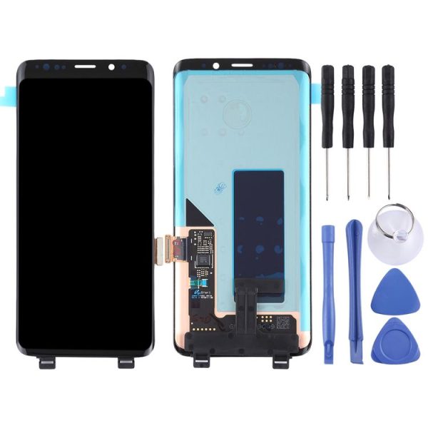 Original Super AMOLED LCD Screen for Galaxy S9+, G965F, G965F / DS, G965U, G965W, G9650 with Digitizer Full Assembly (Black) - Image 2