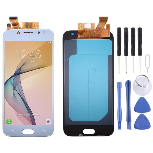 Oled LCD Screen for Galaxy J5 (2017) / J5 Pro 2017, J530F / DS, J530Y / DS with Digitizer Full Assembly (Blue)