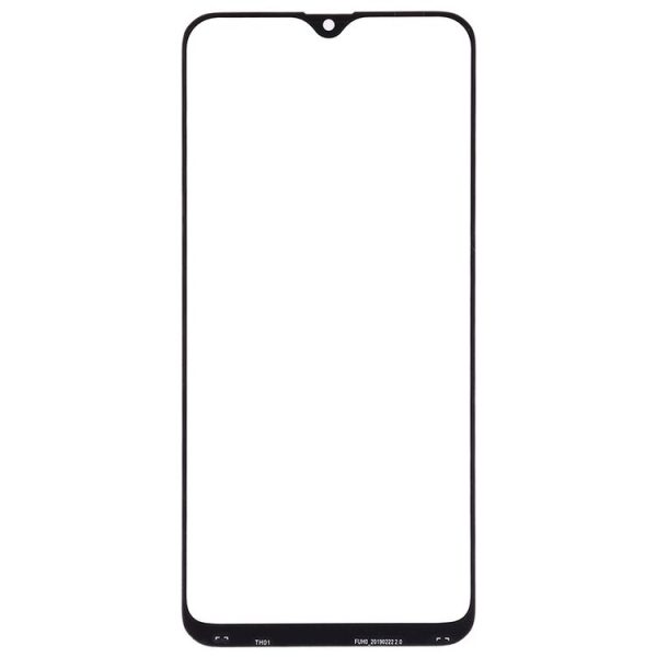 Galaxy A20 Front Screen Outer Glass Lens (Black) - Image 3
