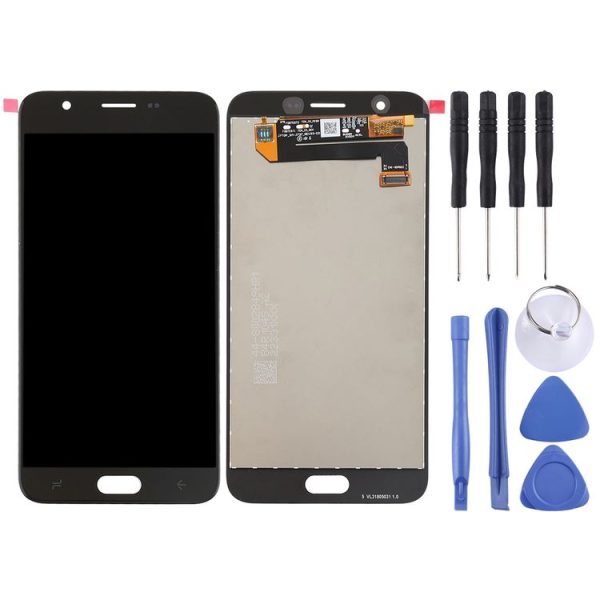 OEM LCD Screen for Galaxy J7 (2018) / J737 with Digitizer Full Assembly (Black) - Image 2