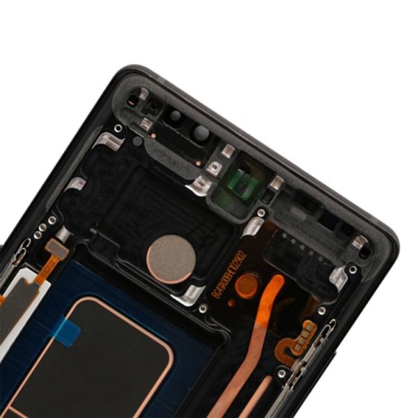 Original LCD Screen for Galaxy Note 8 Digitizer Full Assembly with Frame (Black) - Image 3