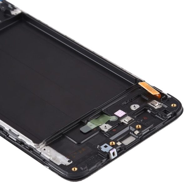 Original Super AMOLED LCD Screen for Galaxy A70 Digitizer Full Assembly with Frame - Image 5