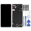 Original Super AMOLED LCD Screen for Galaxy A71 Digitizer Full Assembly with Frame (Black) - Image 2